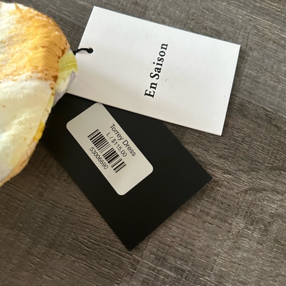 NWT En Saison Torrey Halter Mini Dress Size Large - Picture 10 of 12